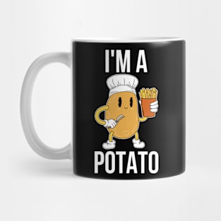 Im A Potato Funny Vegan Gift Mug